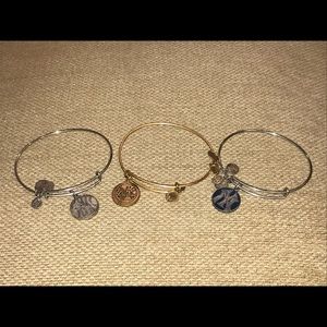 3 Alex & Ani Bracelets